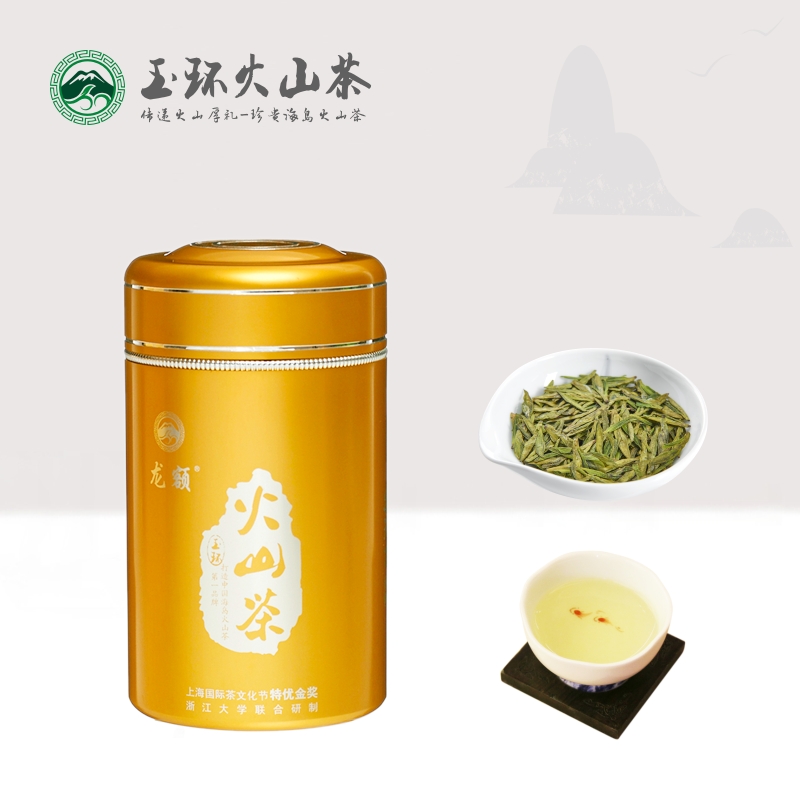 火山茶梦缘系列绿茶单罐40克 